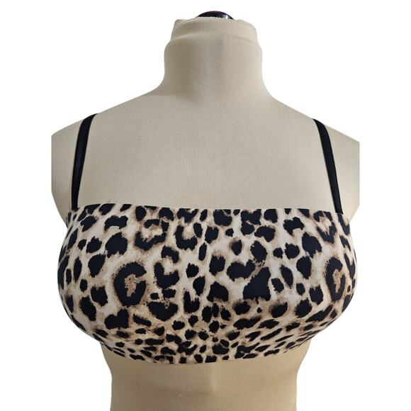 Victoria’s Secret Multiway Bra Animal Print Size Womens Large Wireless - Picture 1 of 16